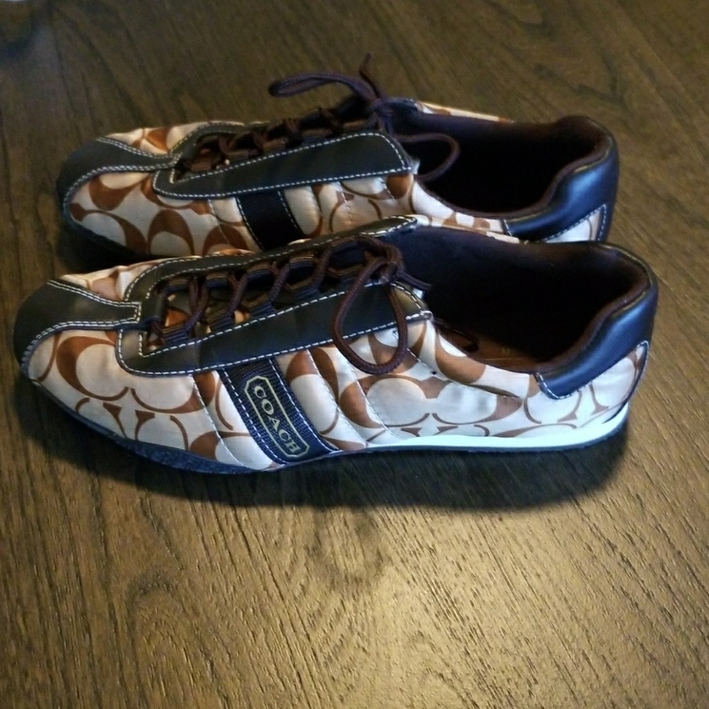 Sateen Coach Kirby Tennis Shoes - Picture 6 of 7